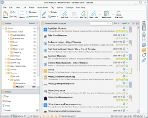 Rons WebLynx in Light Mode and Folders